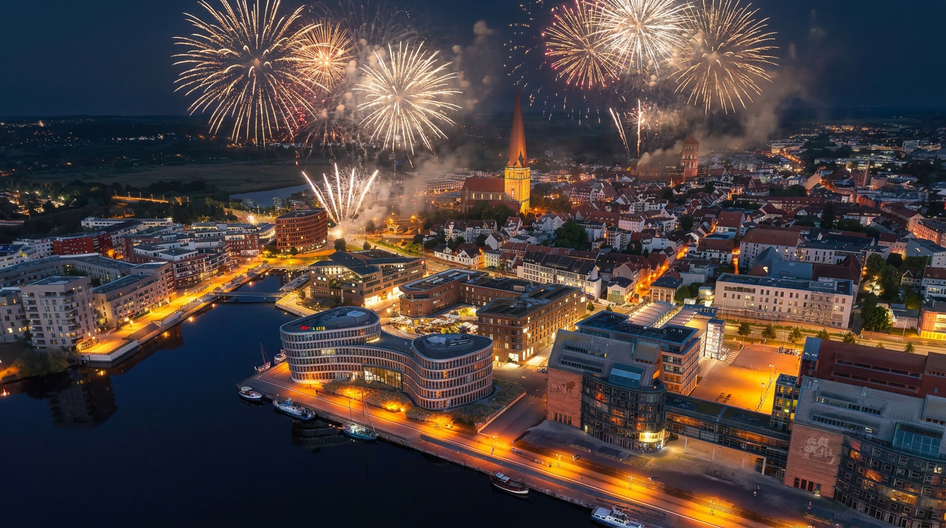 Silvester 2026 im ScanHotels Stadthafen